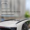 Ideal L6 Aluminum Alloy Black Roof Rack Crossbars for Car Exterior Modification