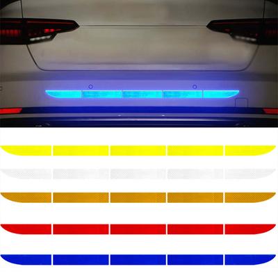 Car Reflective Stickers Luminous Stripes Film Rear Warning Reflective Night Strip Night Car Exterior Accessories Reflective