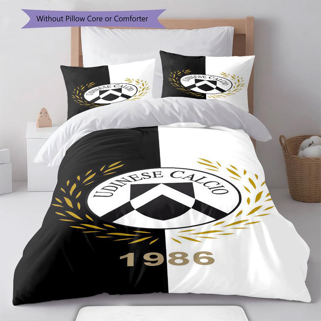 UDC Bedding Quilt Set Quilt Cover Pillowcase Home Decoration Birthday Gift (1 * duvet cover + 2 * pillowcase, without core)
