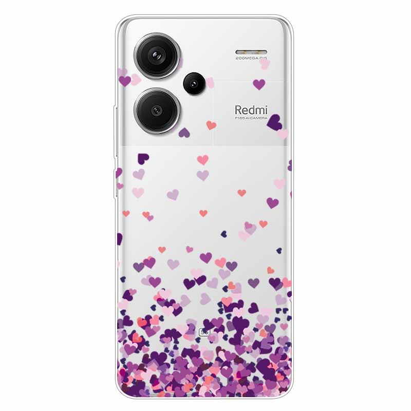 For Redmi Note 13 Pro Plus 5G Case Clear TPU Soft Back Cover for Xiaomi Redmi Note 13 Pro+ 5G Transparent Silicone Cases Funda