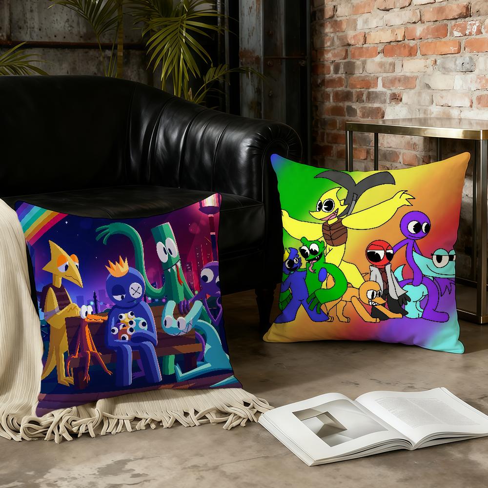 R-Rainbow-ES F-Friend cushion cover Home Office Convenient Nordic Simplicity Hit With Zipper Cushion Cover