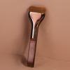 Foundation Brush with Long Handle Flat Top Synthetic Bristles Liquid Makeup Brush Professional Facial Mud Applicator Kabuki Brush