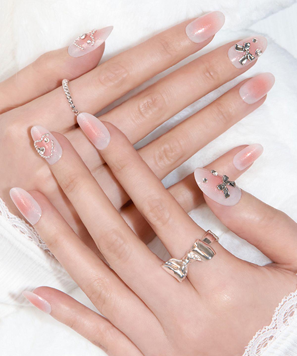 Reusable Glam Nail Tips Lavish (Oval)