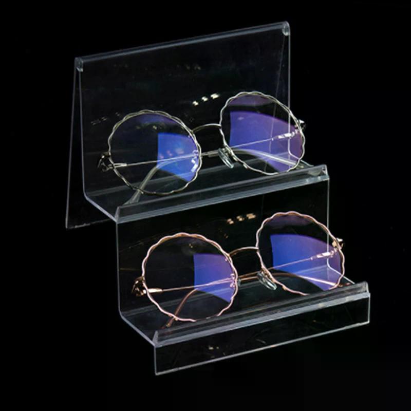 1Pcs Acrylic Display Shelf Cellphone Wallet Glasses Rack Multilayers Display Stand Display Storage Shelf Transparent Rangement