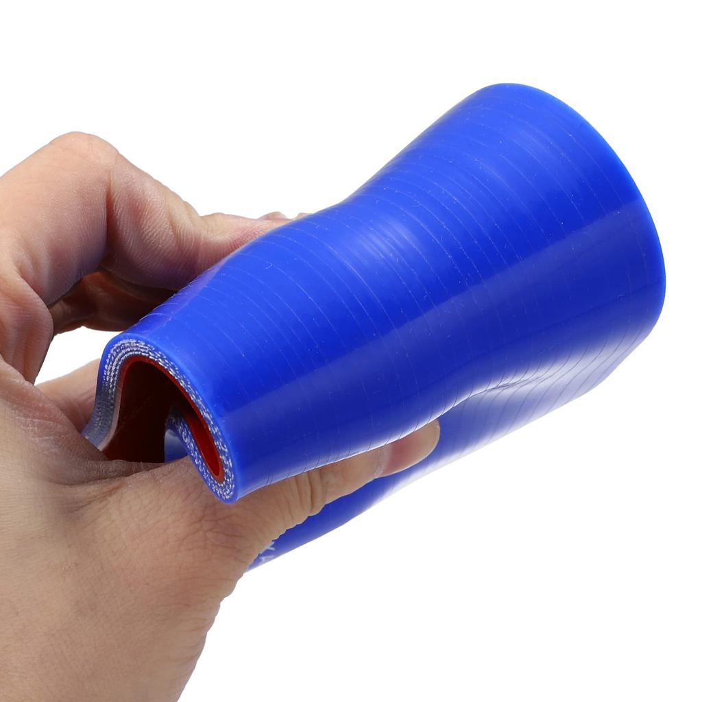 X AUTOHAUX Silicone Hose, Straight Silicone Pipe, Radiator Hose, Inner Diameter 2.8 - 3.1