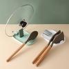 1pc Foldable Kitchen Drain Simple Practical Pot Lid Holder
