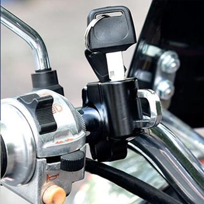 Motorcycle Helmet Lock Alloy Anti-Theft Fixed Lock Multifunction Motorcross Bicycle Storage Holder Bracket Hook Moto