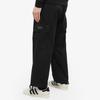 Adidas Originale bestickte Logo Cargo Straight Freizeithose Herren Unterteile Schwarz HC9505