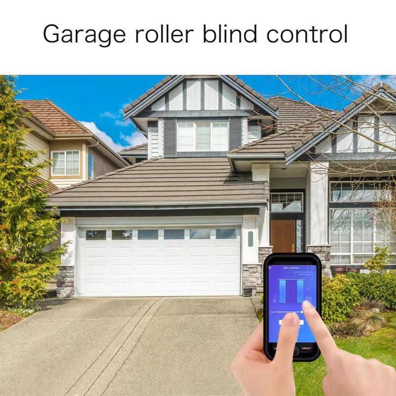 Smart WiFi Curtain Switch, Touch & Alexa Voice Control, Remote Accessible