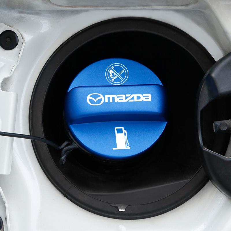 2025 Heißer Mazda Speed Auto Tankdeckel Legierung Benzinbehälter Abdeckung Zubehör für Mazda 2 3 6 5 Atenza CX3 CX5 MX5 CX7 Axela CX30 CX