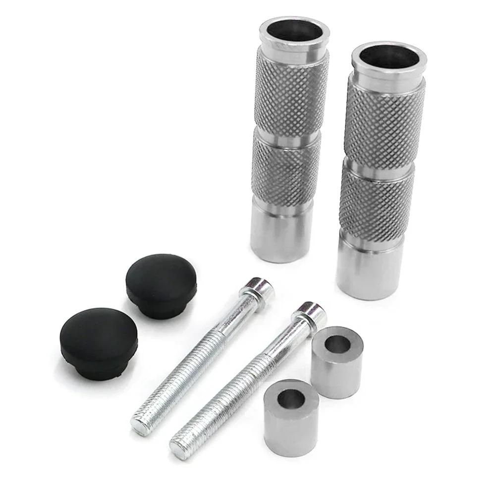 Pair Motorcycle Foot Pegs Rear Passenger Footrest Pedal Off-Road Platform for Dirt Bikes And E-Motorcycles