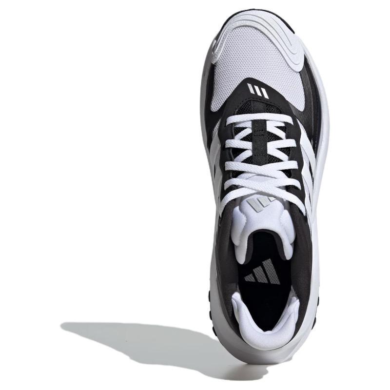 adidas Maxxwavy Low-Top Chunky Sneakers Unisex Black White Sneakers JS0221