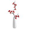 Artificial Plum & Peach Blossom Bonsai: Dried Flower Arrangement for Indoor Decoration
