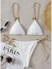 European & American Women's Sexy Lace-Up Bikini - Hot-Selling Two-Piece Swimwear for Beach Vacation