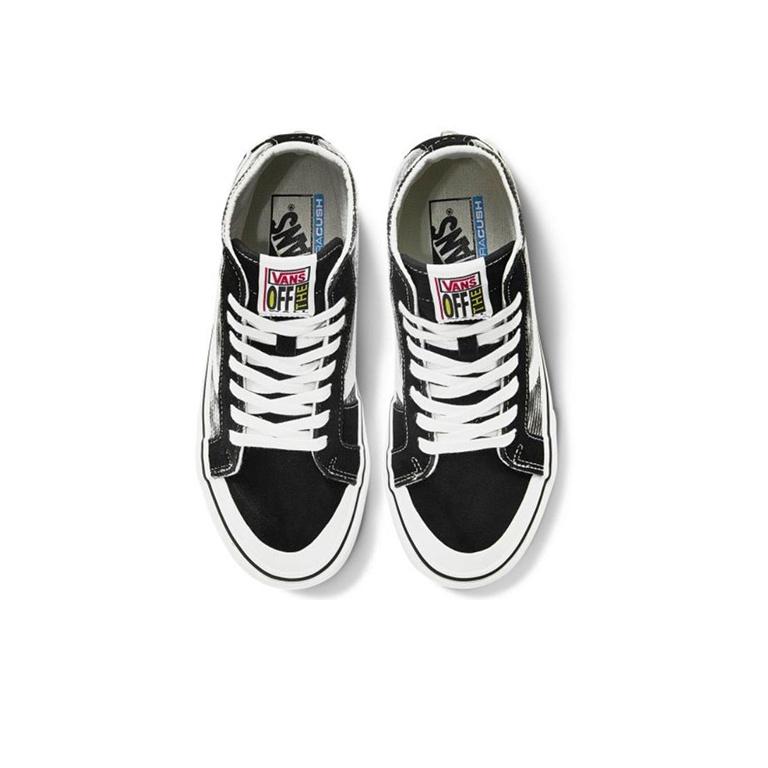Vans Sk8 138 Decon Sf High Top Skate Shoes Black And White Checkerboard Unisex Skate Shoes VN0A3MV1WOJ