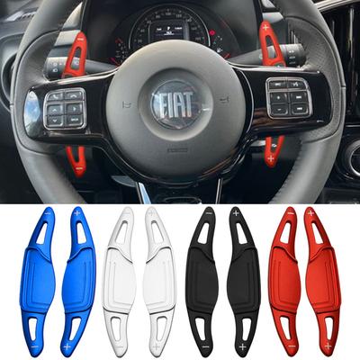 Para Fiat Grand Siena/Idea/Linea/Palio/Punto/Strada/500L Volante de Coche Extensiones de Levas DSG Pegatinas Accesorios de Engranaje