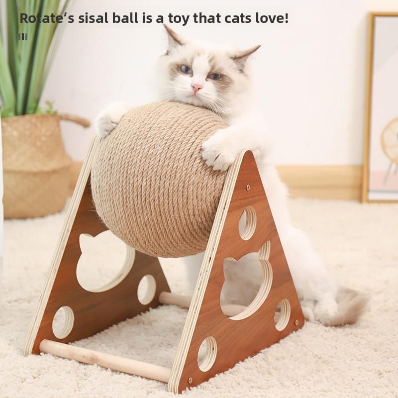 Cat Scratching Board Sisal Ball New Cat Supplies Large Indoor Durable Special Pet Supplies Large Cat Toy