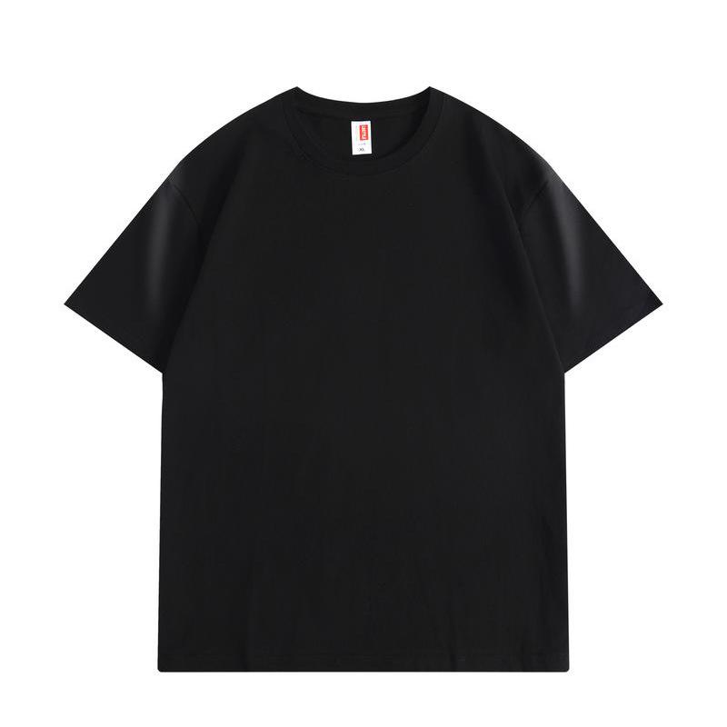 Summer Pure Cotton Custom T-shirt: Student Graduation, Parent-Child, Round Neck, Drop Shoulder Short Sleeve, Class Uniform Printing