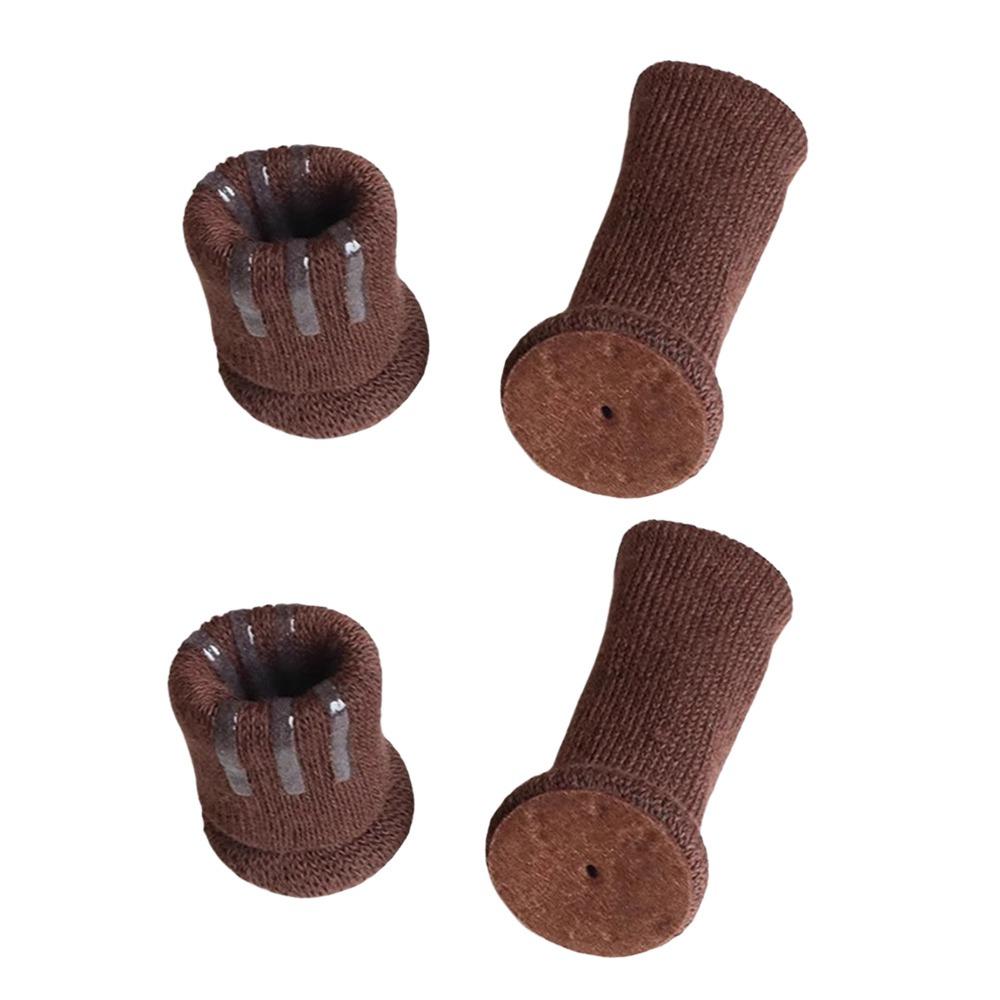 4pcs High Elastic Chair Leg Cover Scratch Prevention Chair Floor Protectors  Furniture Protection