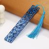 Portable Tassel Bookmarks DIY Glitter Bookmarks New Page Markings Cards  Reading Presents