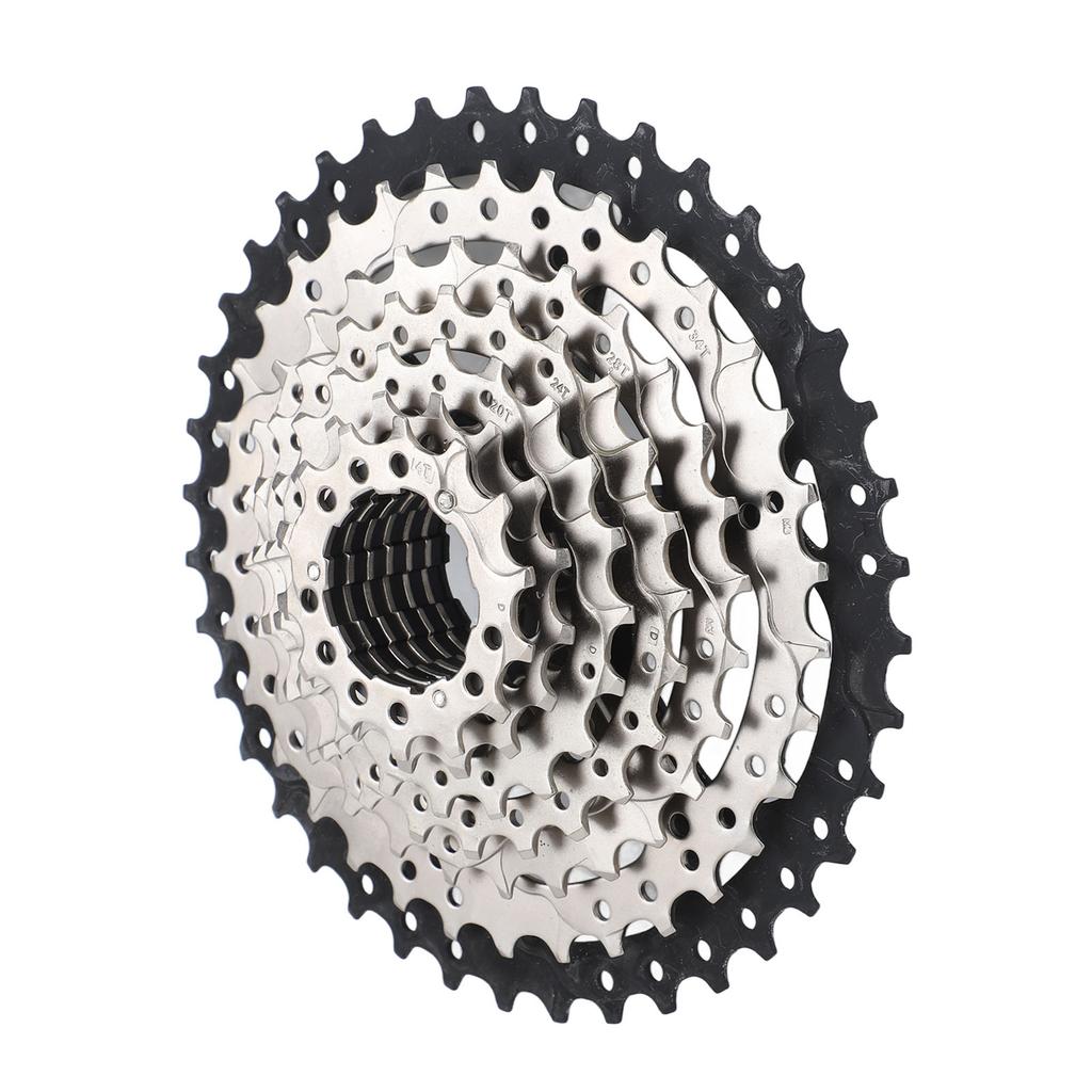 8 Speed Cassette 12‑40T Bicycle Cassette Aluminum Alloy Bike Freewheel Noiseless Smooth Rotation