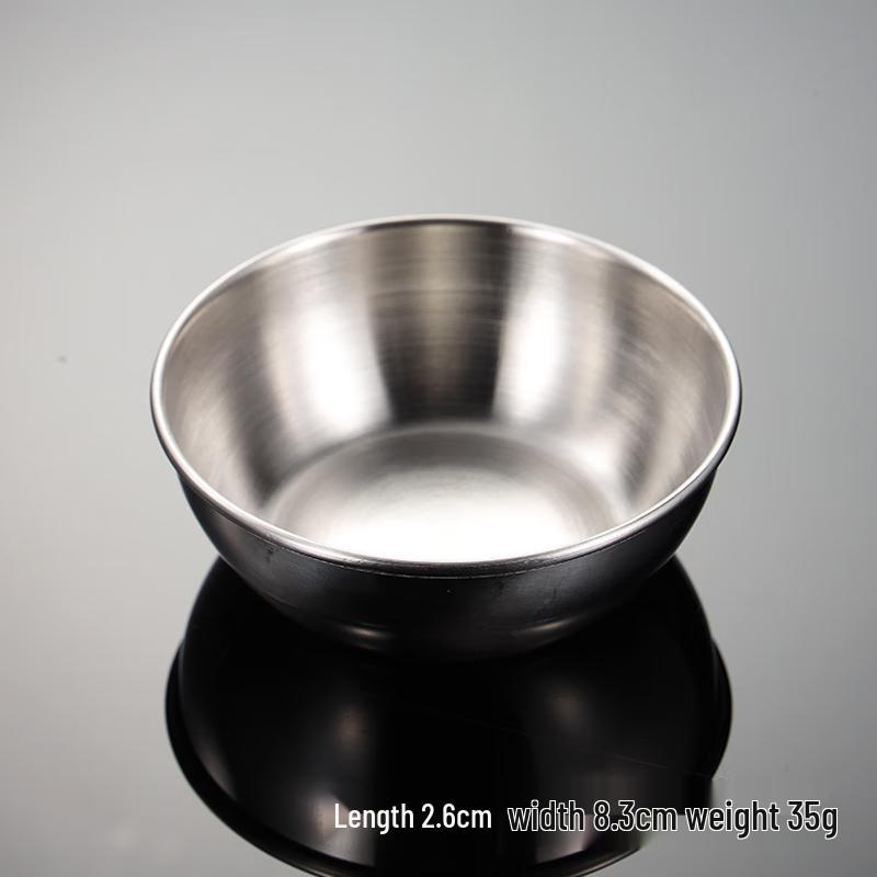 

ZISIZ Круглые соусницы из нержавеющей стали