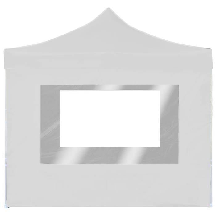 VidaXL Tente de Réception Pliable avec Parois Tonnelle de Jardin Tonnelle de Patio Pavillon de Terrasse Tente d'Extérieur 48934