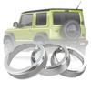 Decorative Trim Frames for 2018-2019 Suzuki Jimny Console Knobs - Set of 3