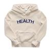 Esportivo Rico Ho664cr Creme Sherpa Cápsula Saúde Sherpa Saúde Sherpa Cropped com Cadarço Feminino S Moletom