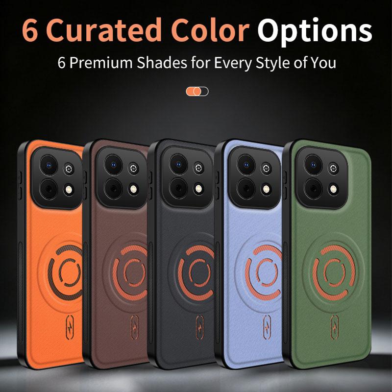 For Huawei Nova Y74 Case Huawei Nova Y74 Cover Phone Case Luxury Magnetic Silicone ShockProof Protective Back Cover Coque