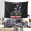 Classic Monster Jam Pattern Tapestry Wall Hanging Aesthetic Home Decor Tapestries for Living Room Bedroom