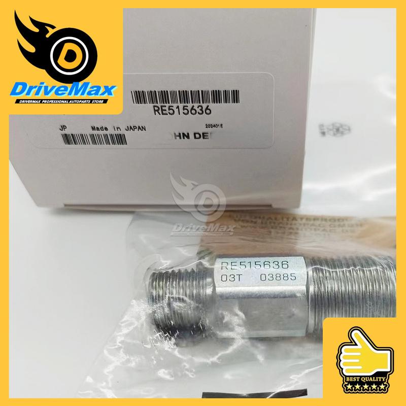 

1/2PC RE516335 Fuel Common Rail Pressure Relief Valve John Deere 310J 310K 310SJ 310SK 315SJ 315SK 410J 410K 710J 710K 210K 210L 1 PC