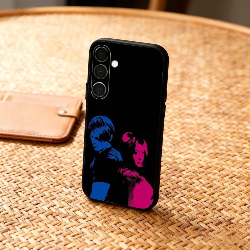 

Ada W-Wong R-Resident E-Evil Phone Case For Samsung A73,72,71,A52,51,40,41,A22,A32,31,A13, Soft Black Shell Samsung a71 5g