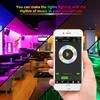 WiFi RGB Controller DC12-24V für farbige LED-Streifen per Smartphone-App-Steuerung