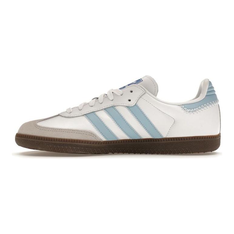 adidas Samba OG White Sky Blue Men Sneakers Foowear-White Clear-Sky JI2003