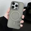 Matte Translucent For  Magnetic Wireless Charge Case For For Iphone 17 16 11 12 13 14 1 Pro Max Hard Armor Shockproof Cover