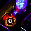 LED Luminous Car Water Cup Holder Coaster Lamps For BMW M E46 E90 E60 F30 E39 F10 F20 E87 E36 F20 E92 1 2 3 5 Series X1 X3 X5 X7