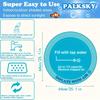 1pc Water Sensory Play Mat Thickened Inflatable Water Mat for Cat and Dog Pet Playmat with Fish Sea Ocean Theme Sensory Toy Water