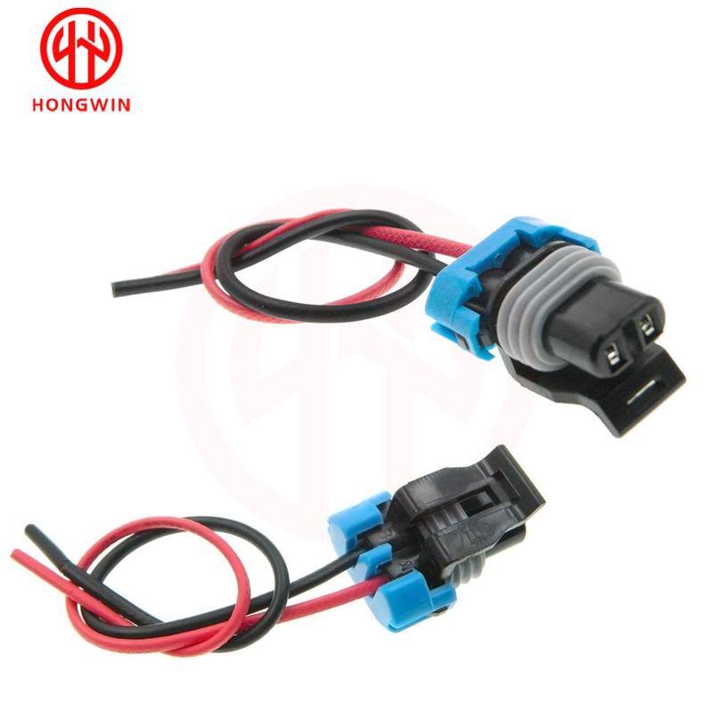 12102747 New Windshield Washer Pump Low Coolant Sensor Two Lead Wiring Pigtail Connector For Chevrolet GM Vehicles Buick Pontiac
