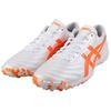 Asics C3 Comfortable Wrapping TF (Rubber Studs) Soccer Shoes Men Soccer Shoes White Orange 1113A032109
