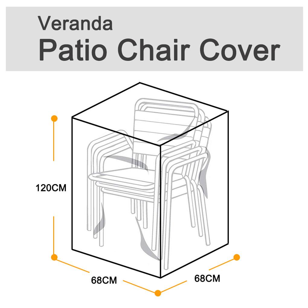 Waterproof Outdoor Chair Covers Furniture In Any Weather Convenient Storage