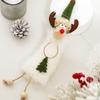 Christmas Decorations: Cute Plush Elk Pendant, Christmas Tree Ornament