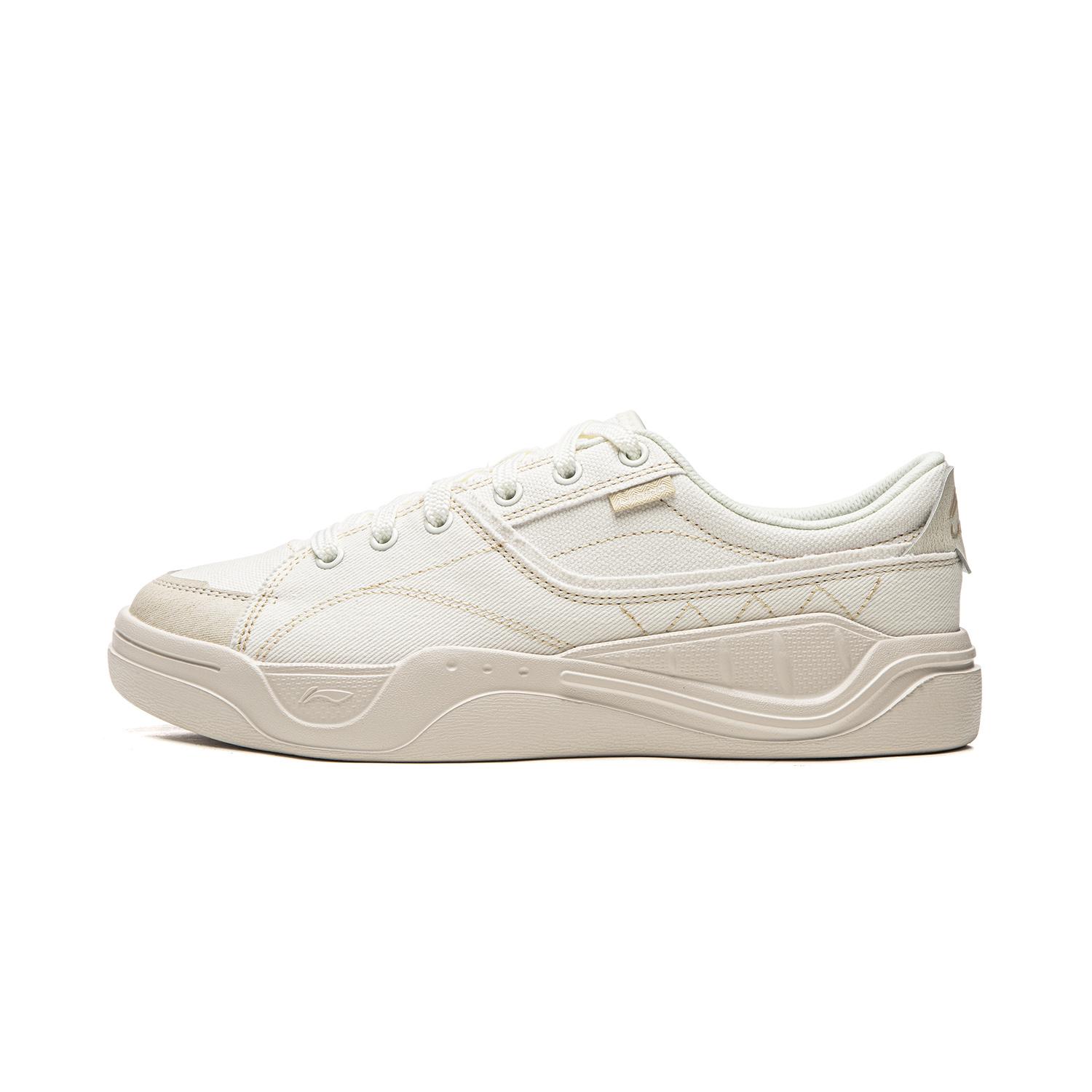 Кеды для скейтборда Li Ning Light Sail Унисекс Низкие Шампанское Белый AGCW047-2 38