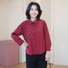 Shiz Madam Flower Chain Embroidery Blouse T57386