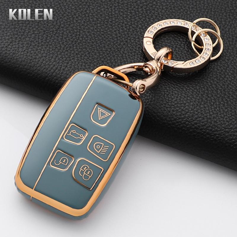 Luxury Car Remote Key Case Cover Shell For Land Rover Range Rover Evoque Sport Freelander Discovery Velar For Jaguar Xe Xf Xj