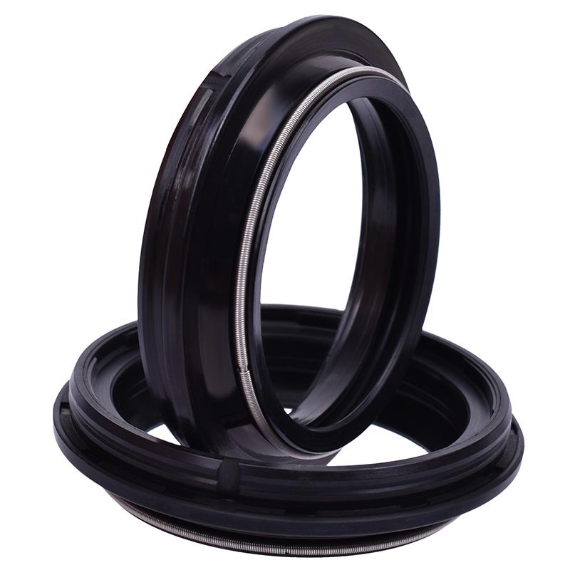 

43x55x9.5/10.5 Front Fork Suspension Damper Oil Seal 43 55 Dust Cover For SUZUKI XF650 FREEWIND XF 650 DL1000 V-STROM 1000 XT 17 2pc dust cover