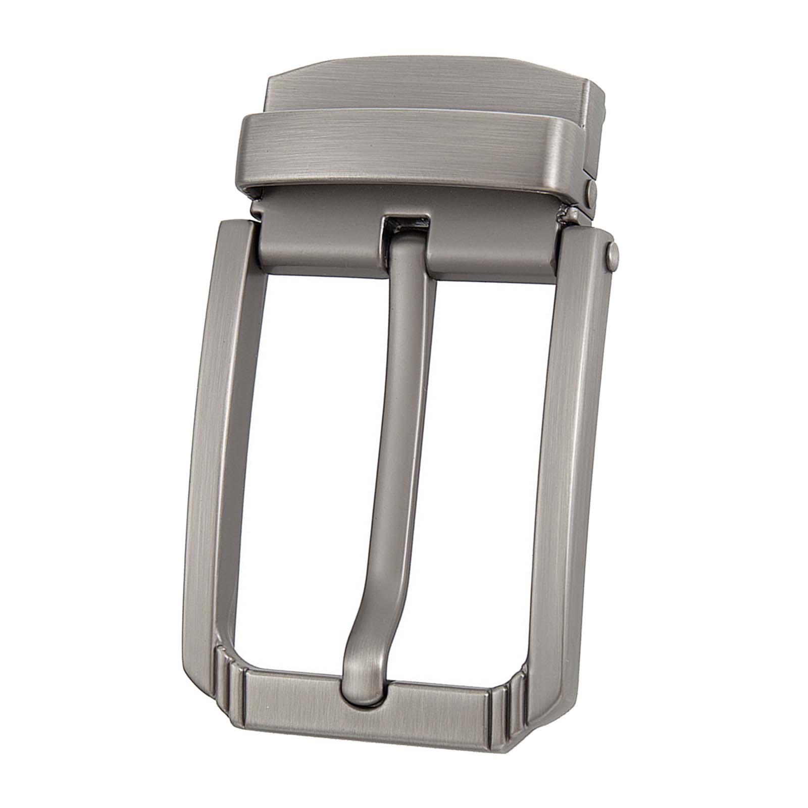 Metal Belt Buckle Luxury for 33mm-34mm Belt Belt Accessories Pin серый