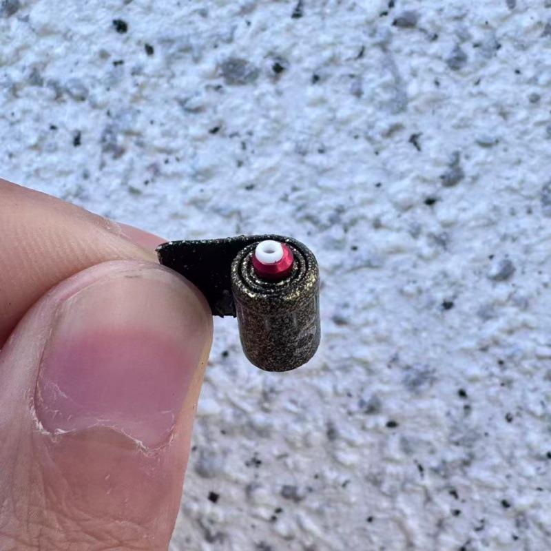 Enhanced Dual-Core Black Lead Sinker - Anti-Explosion Gold Fast Cast Universal Sink Seat