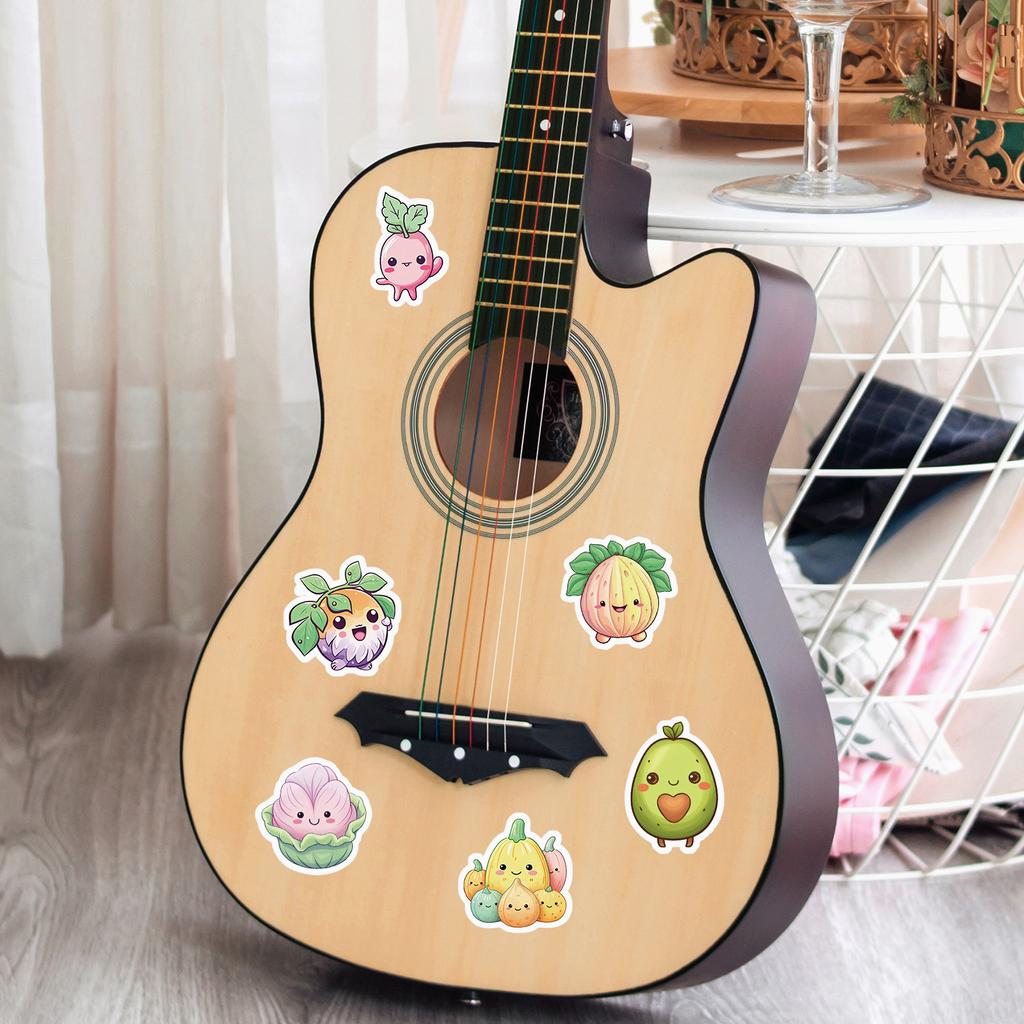50/100 Cute Style Flowers and Succulent Graffiti Stickers Suitcase Decoration Waterproof Stickers DIY Hand Account Stickers