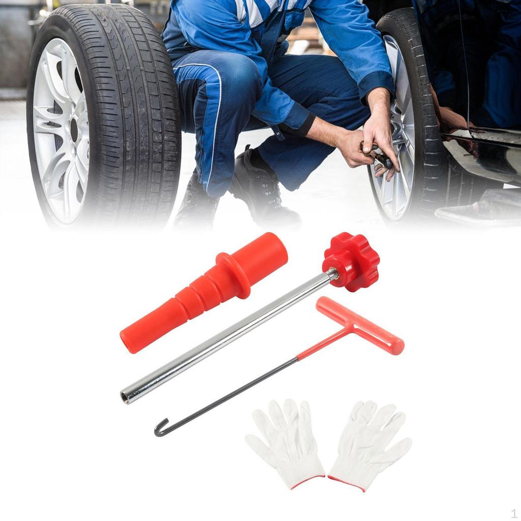 Quick Change Tire Valve Tool Kit Quickly Replacement Repair Tools Accessories